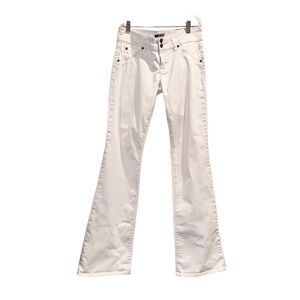 HUDSON jeans WHITE bootcut PANTS women’s size 29